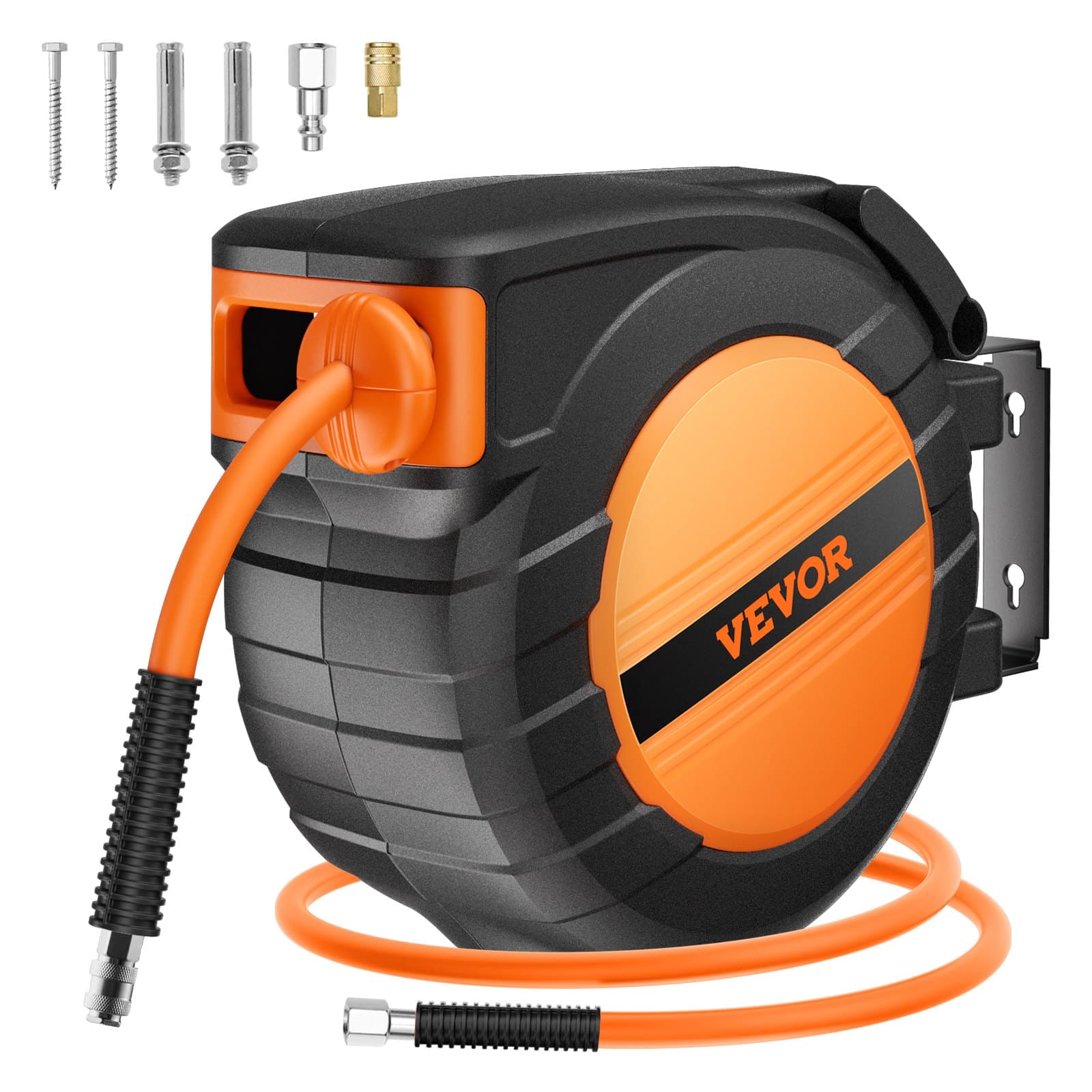 Макара за въздушен маркуч 9,5 мм × 4,6 м, 300 PSI