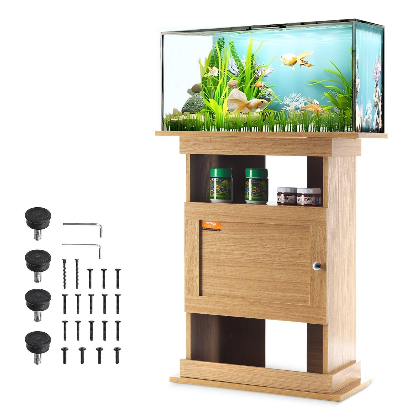 MDF стойка за аквариум, 64 × 40 × 72 см