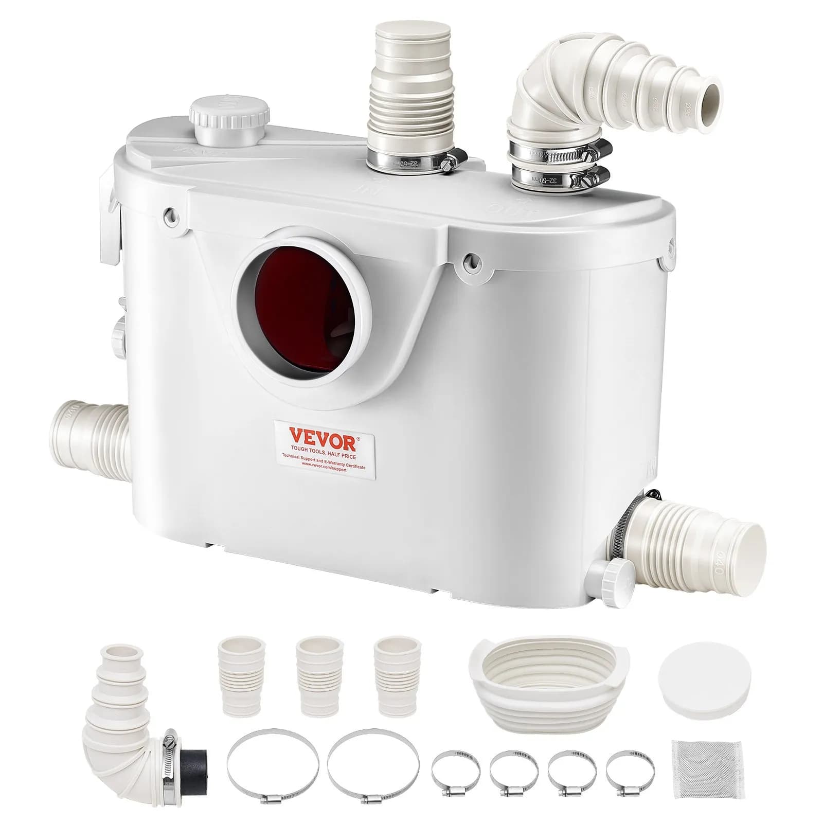 Мацераторна помпа 500 W за тоалетни и бани, 8 м напор