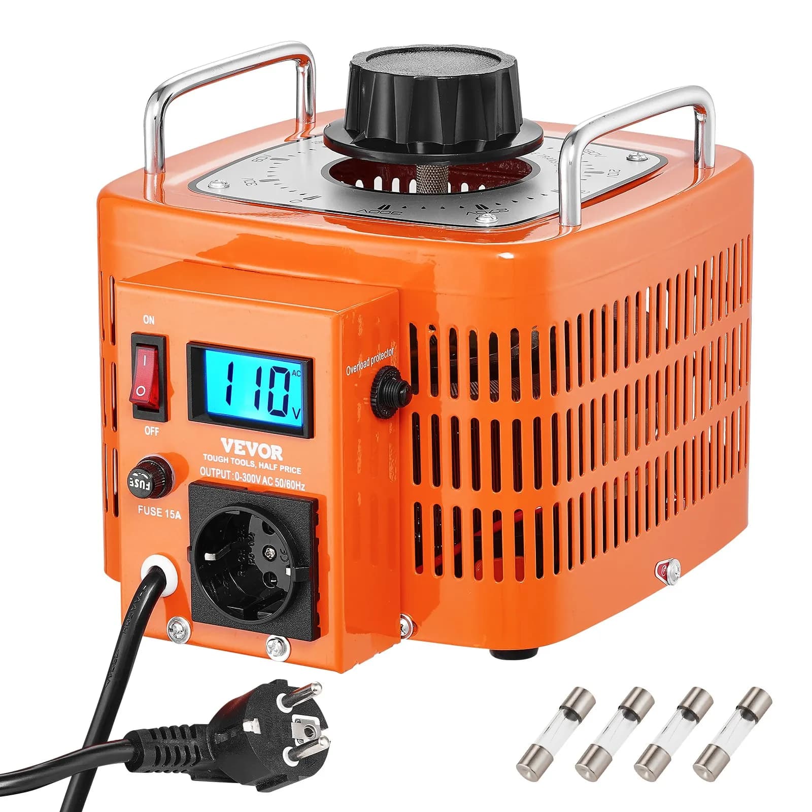 Променлив автотрансформатор (вариак) 3000 VA, 0-300 V