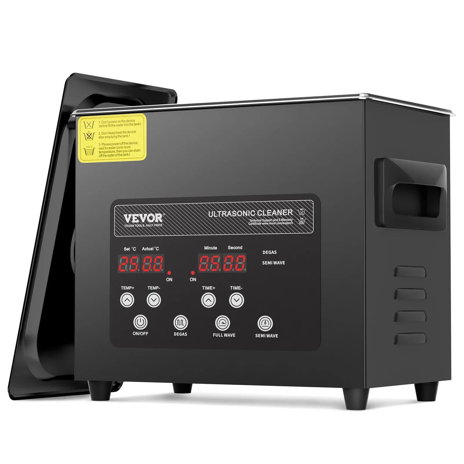 Професионален ултразвуков почистващ уред – 3 л 40 KHz 120W с нагревател и таймер