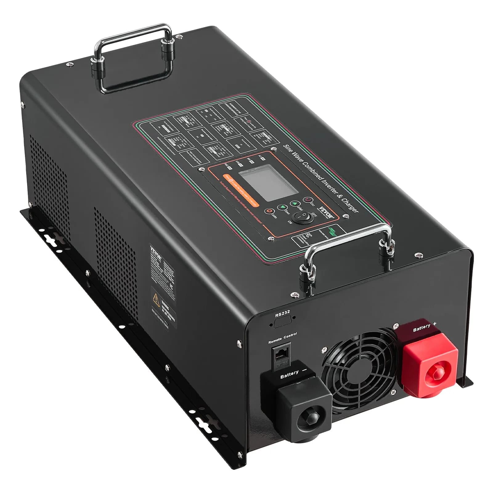 Инвертор/Зарядно устройство с чиста синусоида – 5000 W DC 24V към AC 120V