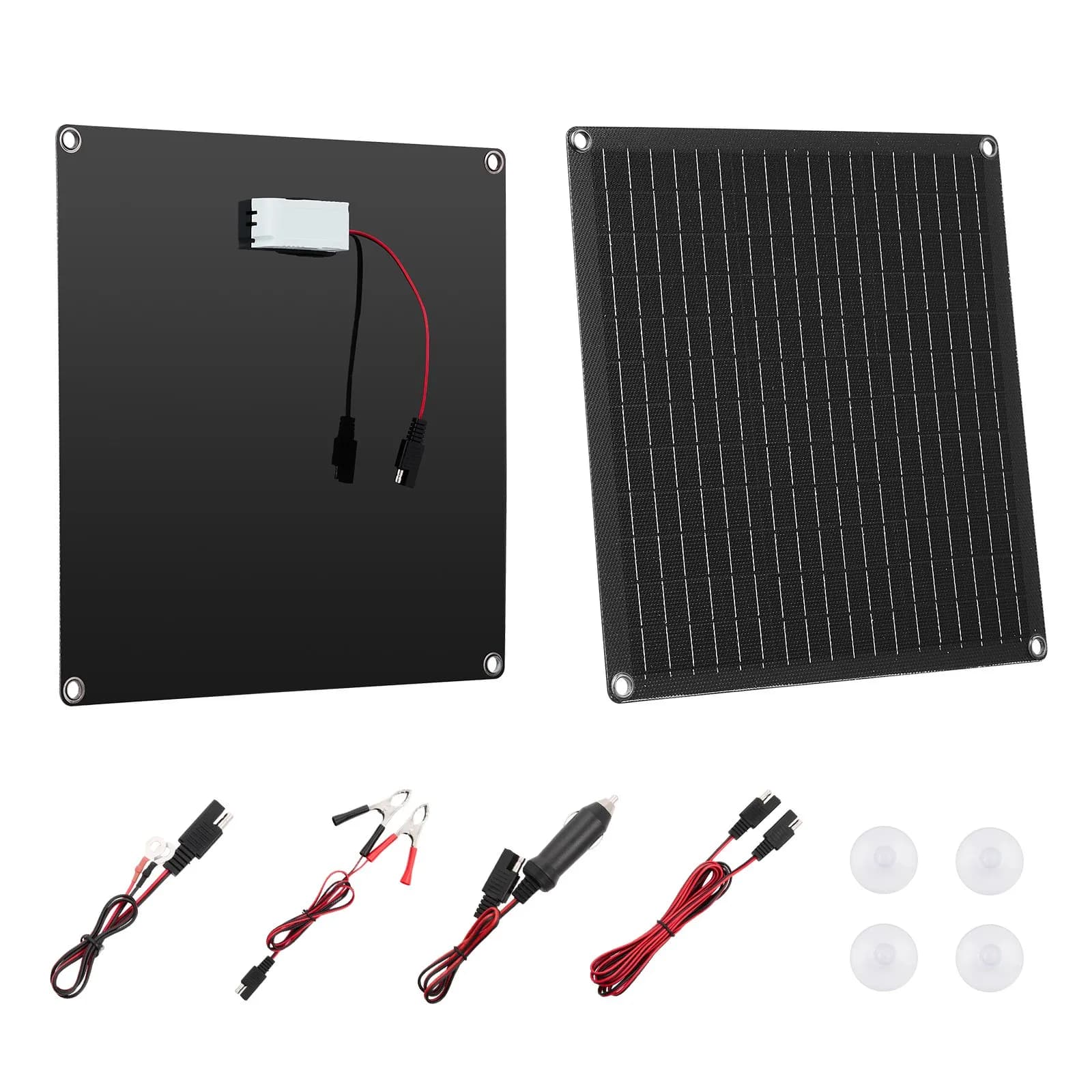 Соларно зарядно за батерии 20 W, 12 V, с контролер