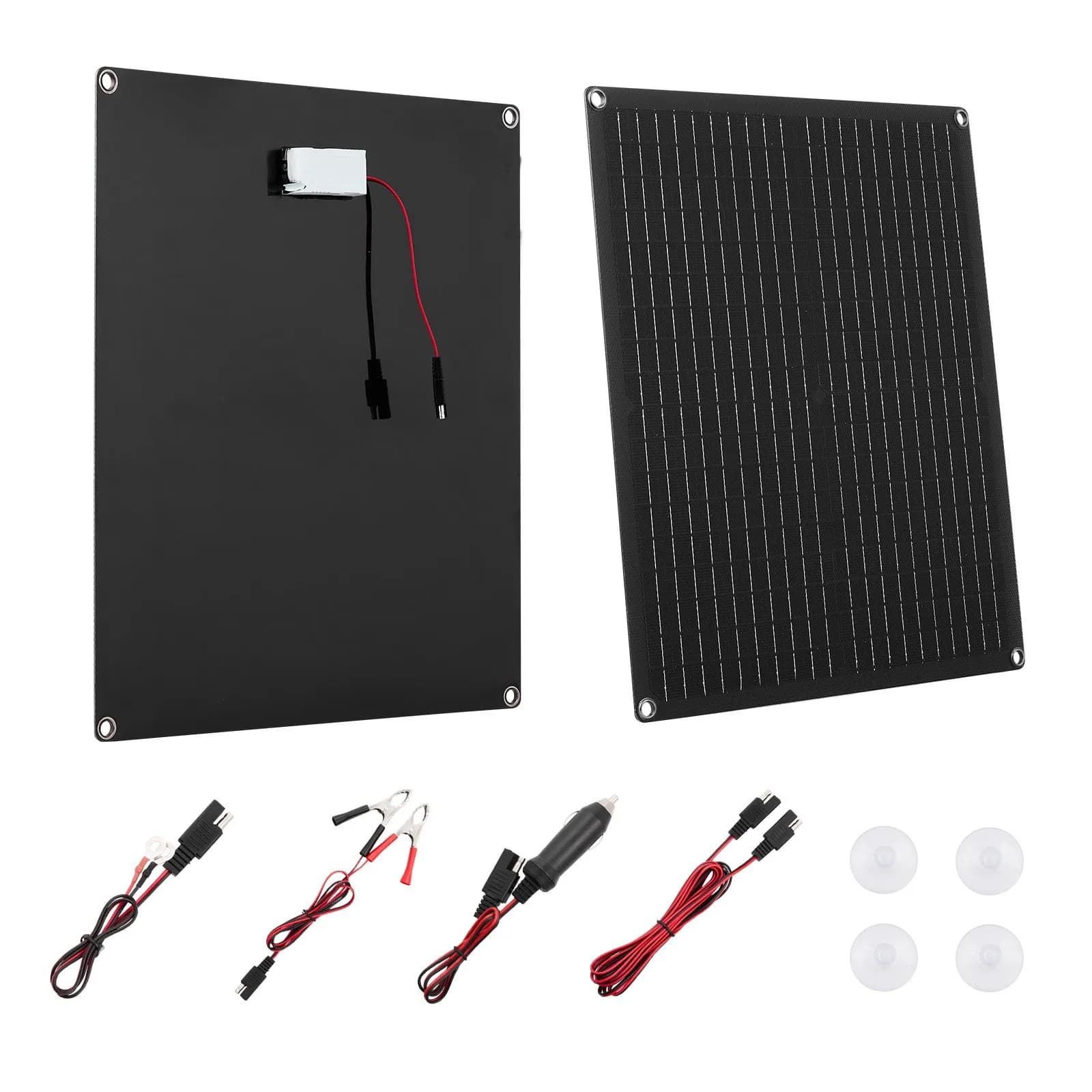 Соларно зарядно за батерии 30 W, 12 V, с контролер