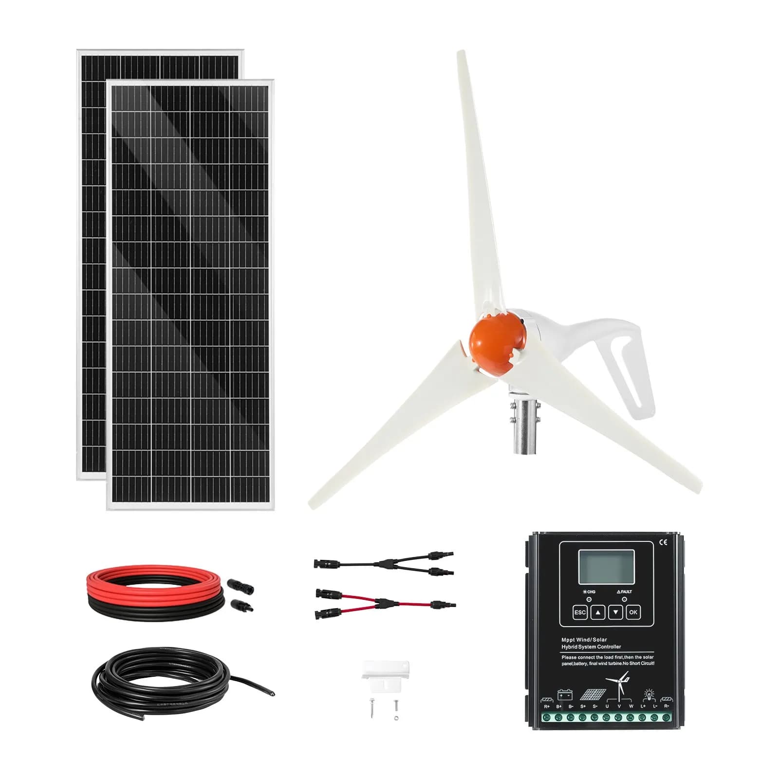 Хибриден енергиен комплект 400 W, 12 V
