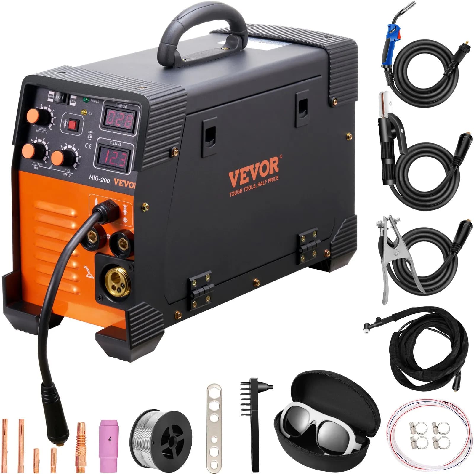 Заваръчен апарат 3 в 1 MIG/Lift TIG/MMA 200 A