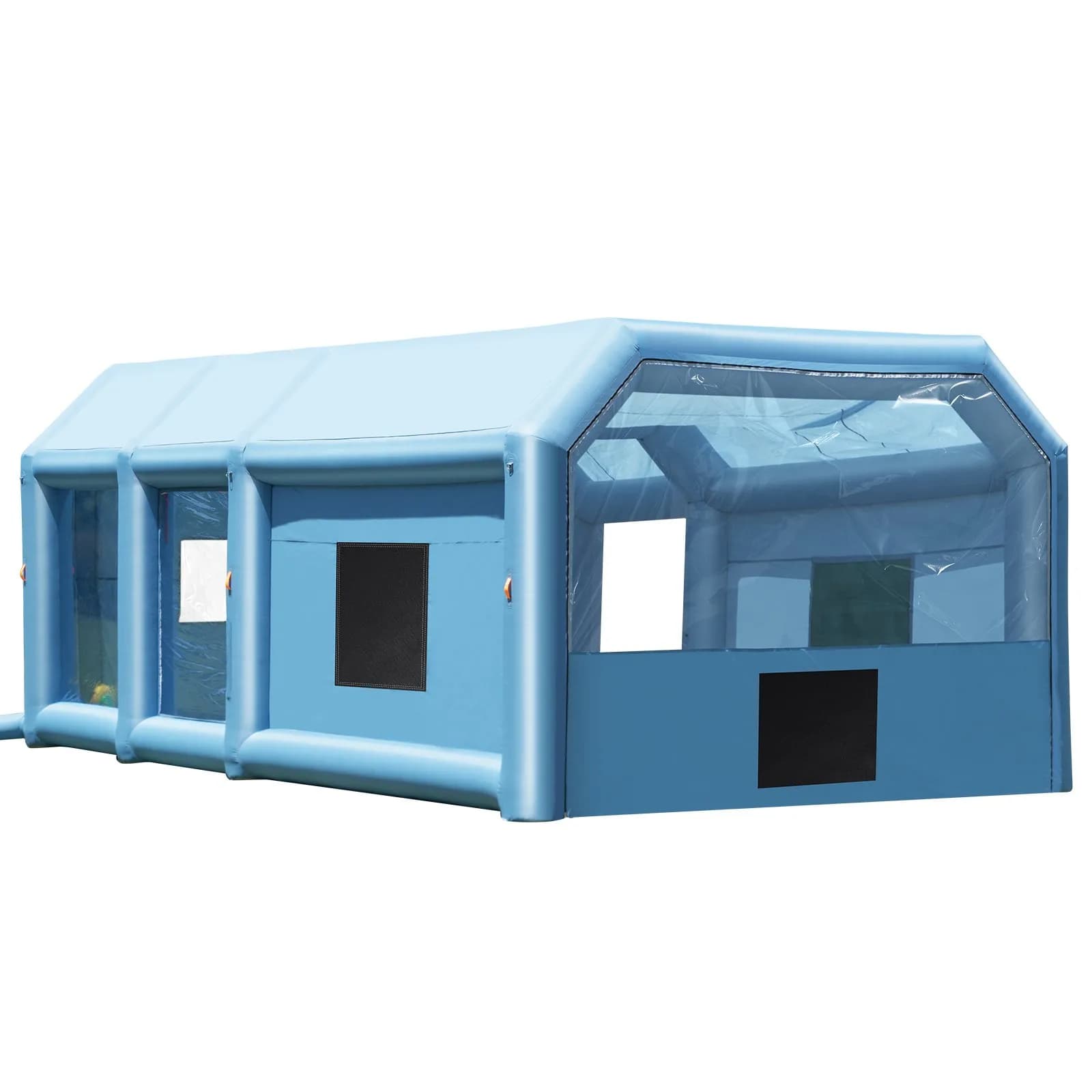 Надуваема бояджийска кабина 10 × 6,4 × 4,5 м