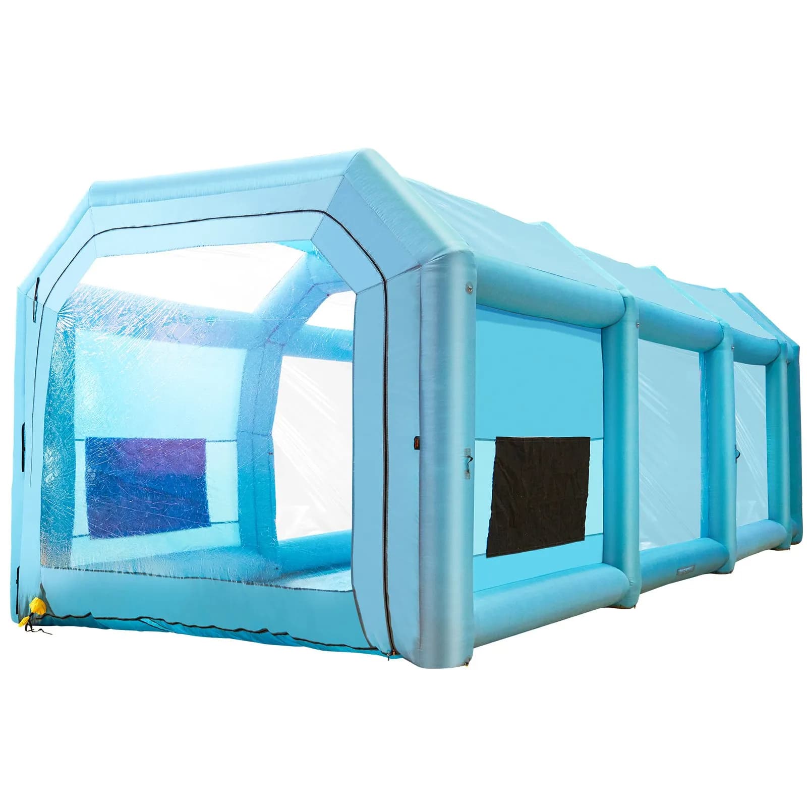 Надуваема бояджийска кабина, 12 × 5 × 4 м, 1100/950 W