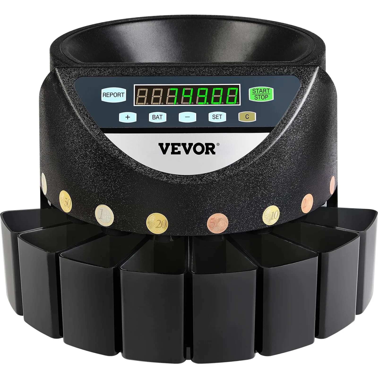 Автоматичен брояч и сортировач на евромонети, 300/мин
