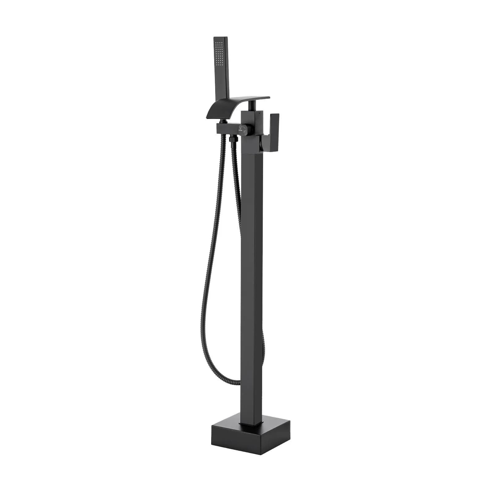 Подов смесител за свободностояща вана, хром