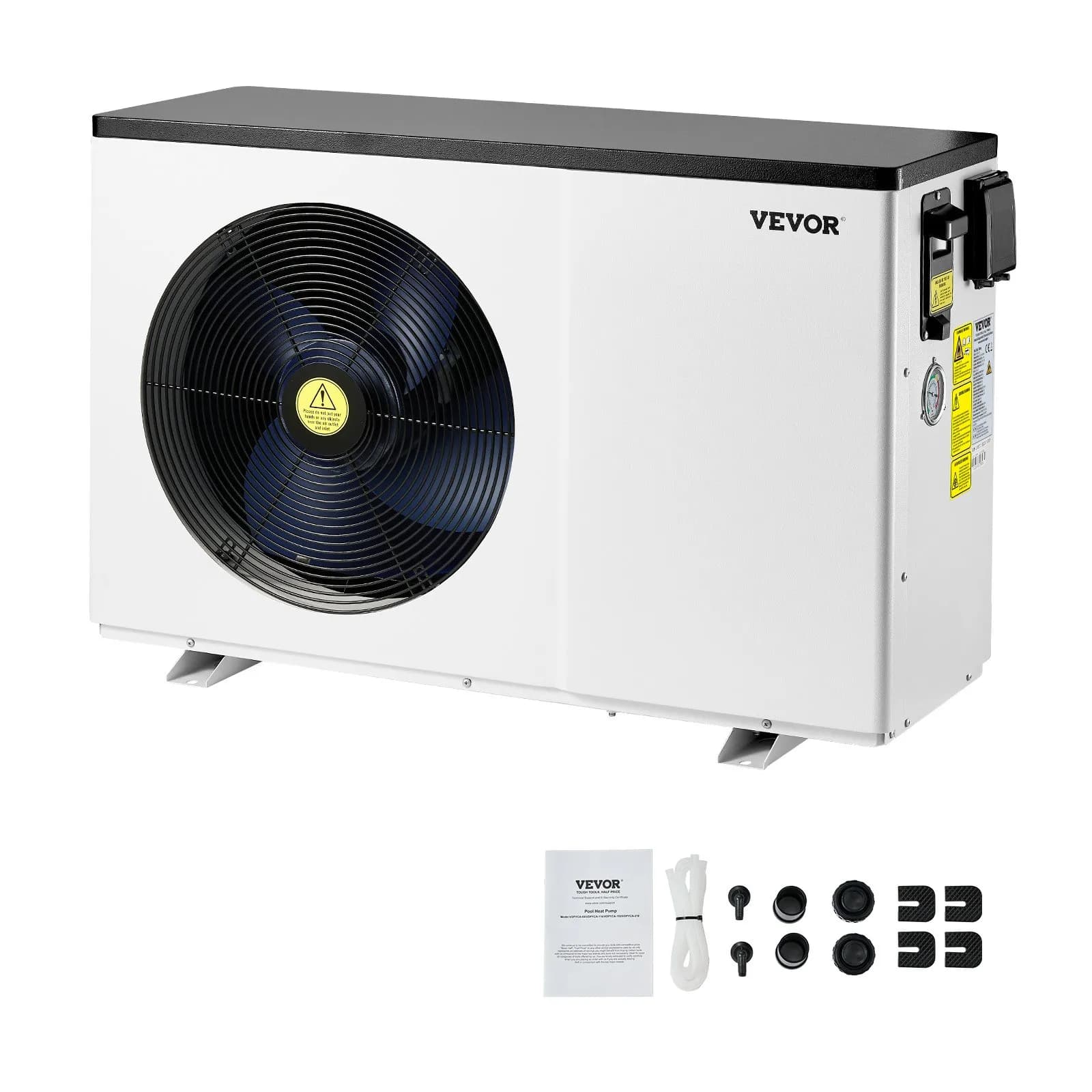 Електрическа инверторна термопомпа за басейн – 15.25 kW енергоспестяваща