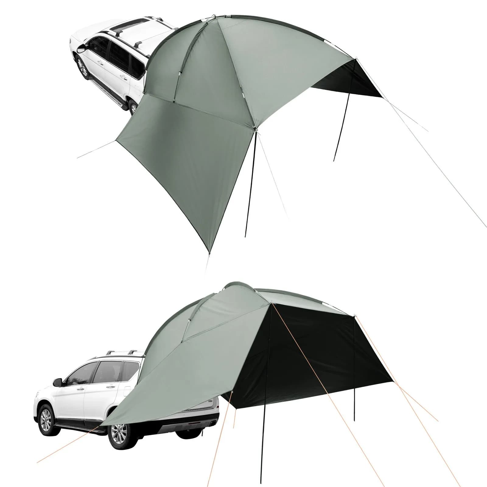 Тента за автомобил 3x2.1 m – PU2000mm и UV50+ защита за къмпинг и риболов