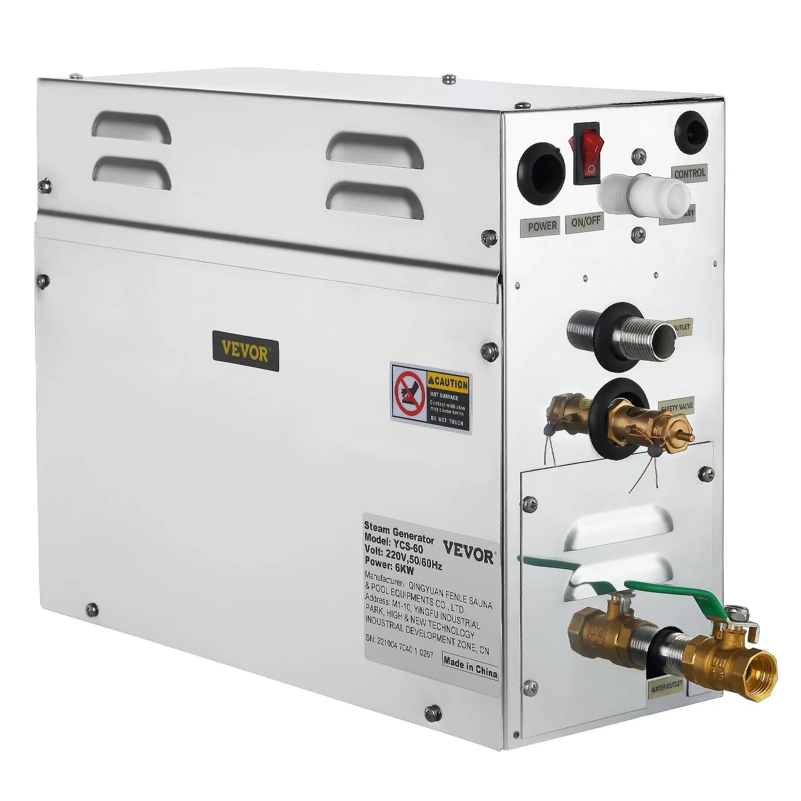 Парогенератор 6 kW с цифрово управление