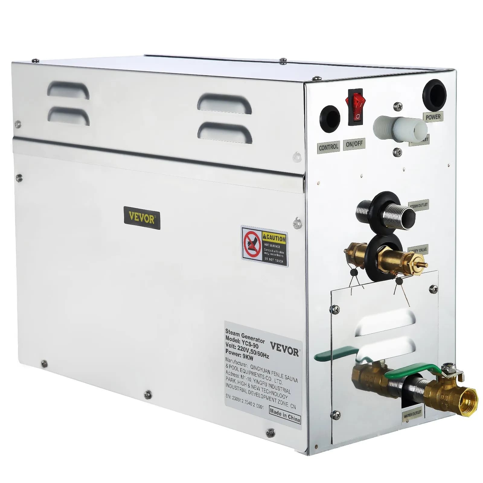 Парогенератор 9 kW с автоматичен контролер