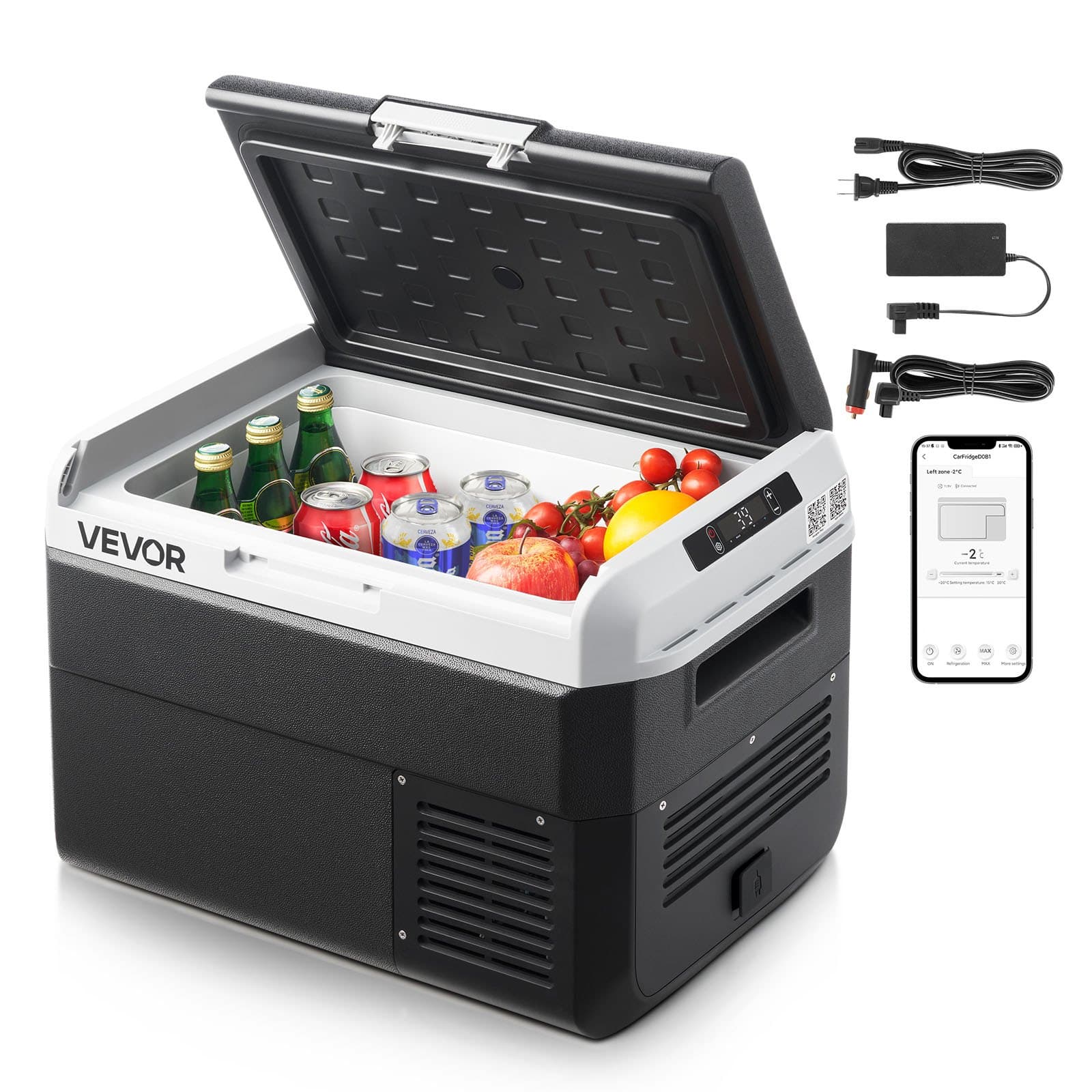 Компресорен хладилник 25 л, 12/24 V и 220 V