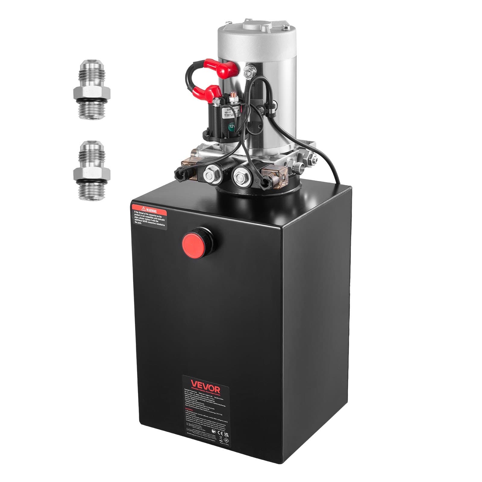 Хидравлична помпена станция 18 9 л двустранно действие DC 12V 1 6 kW 22 MPa 3 4 л/мин