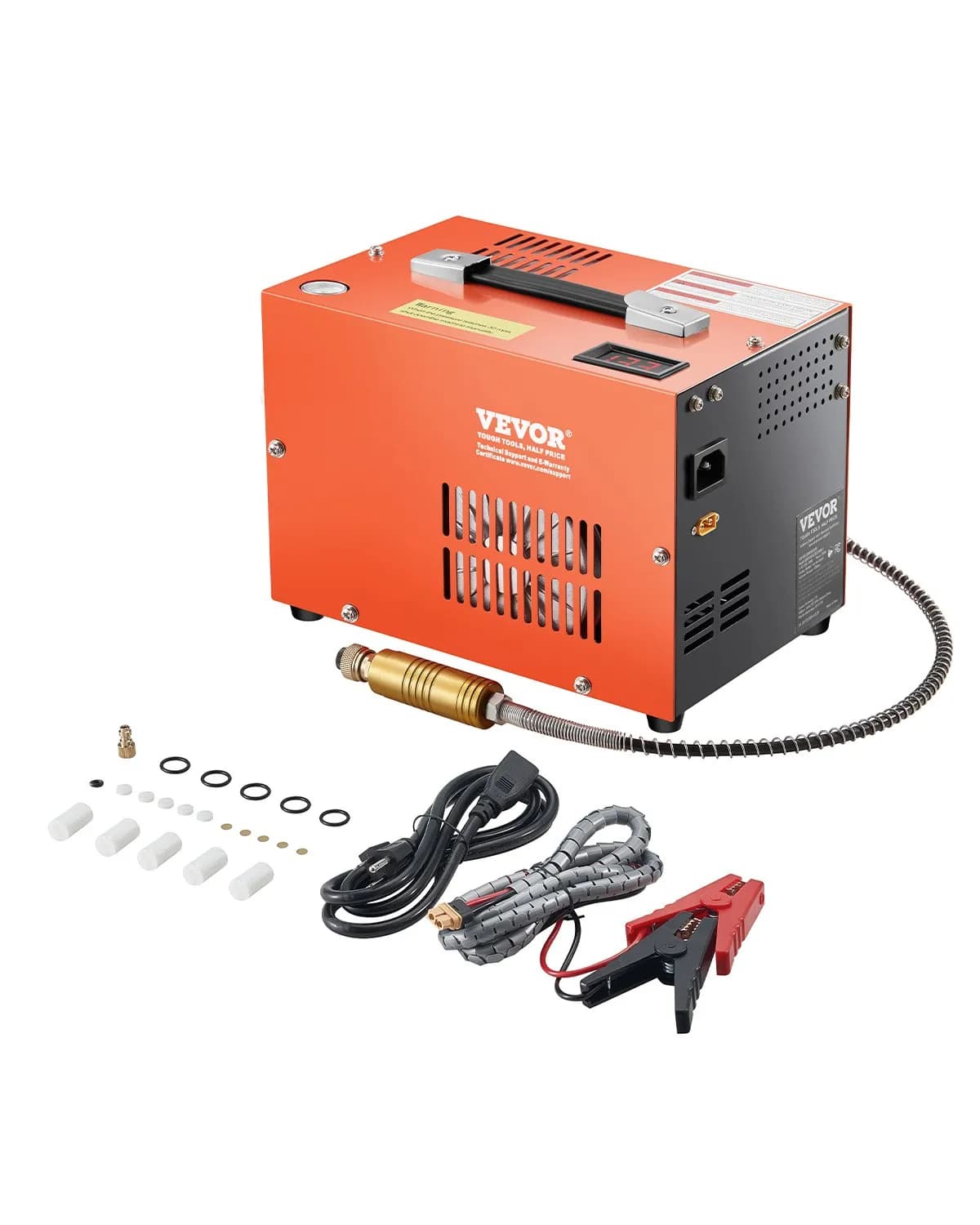 PCP компресор за въздух – 4500 PSI с вграден адаптер 12/220V